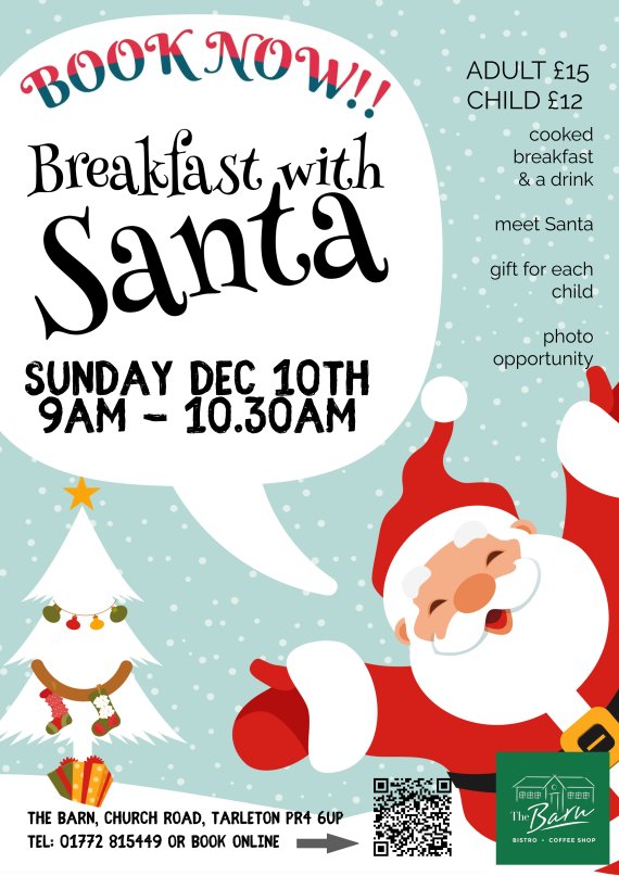 Breakfast with Santa Flyer